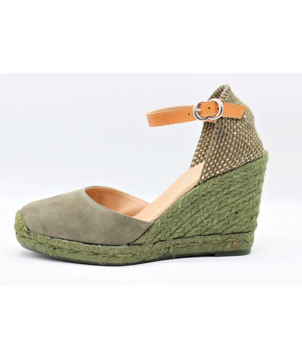 Espadrilles | L'Empreinte Chaussures ADIGE GINA kaki