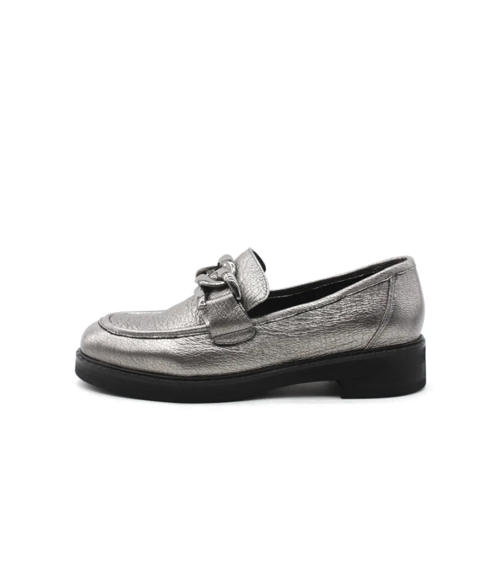 Mocassins | L'Empreinte Chaussures ADIGE GINO 105 silver