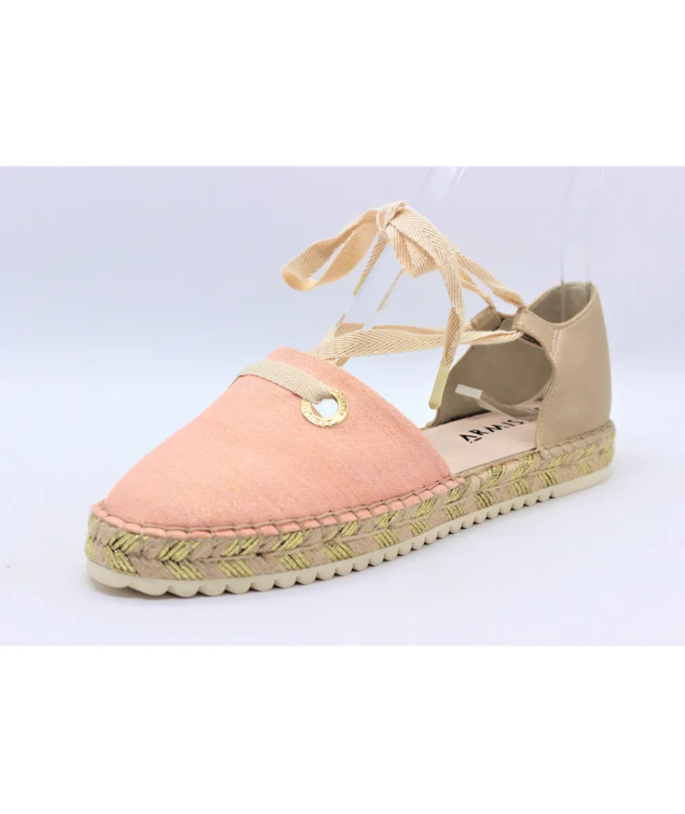 Espadrilles | L'Empreinte Chaussures ARMISTICE CLOE LACE rose