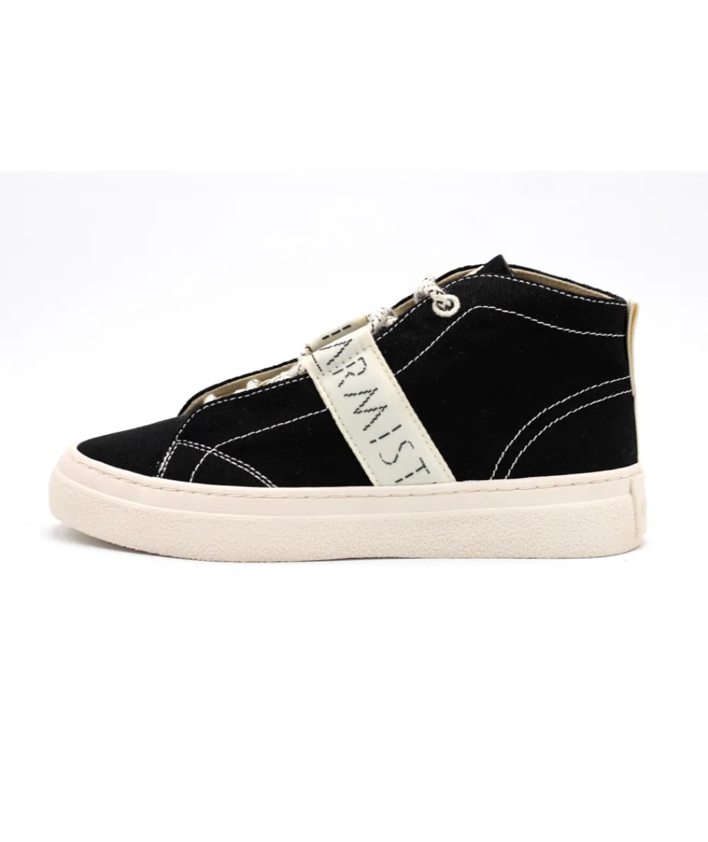 Baskets | L'Empreinte Chaussures ARMISTICE ONYX MID W CANVAS noir