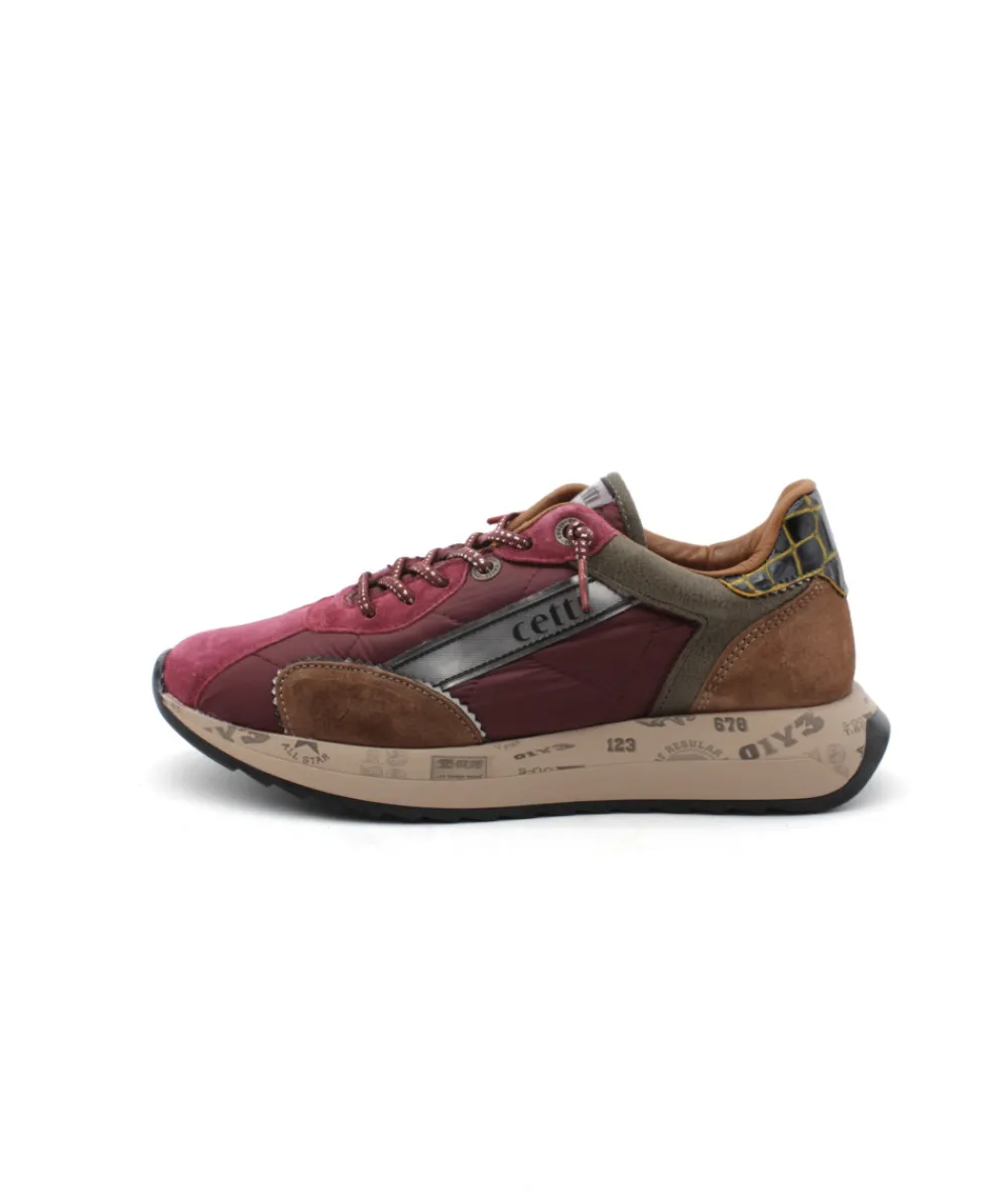 Baskets | L'Empreinte Chaussures CETTI C1319 ANTE HUSKY bordeaux