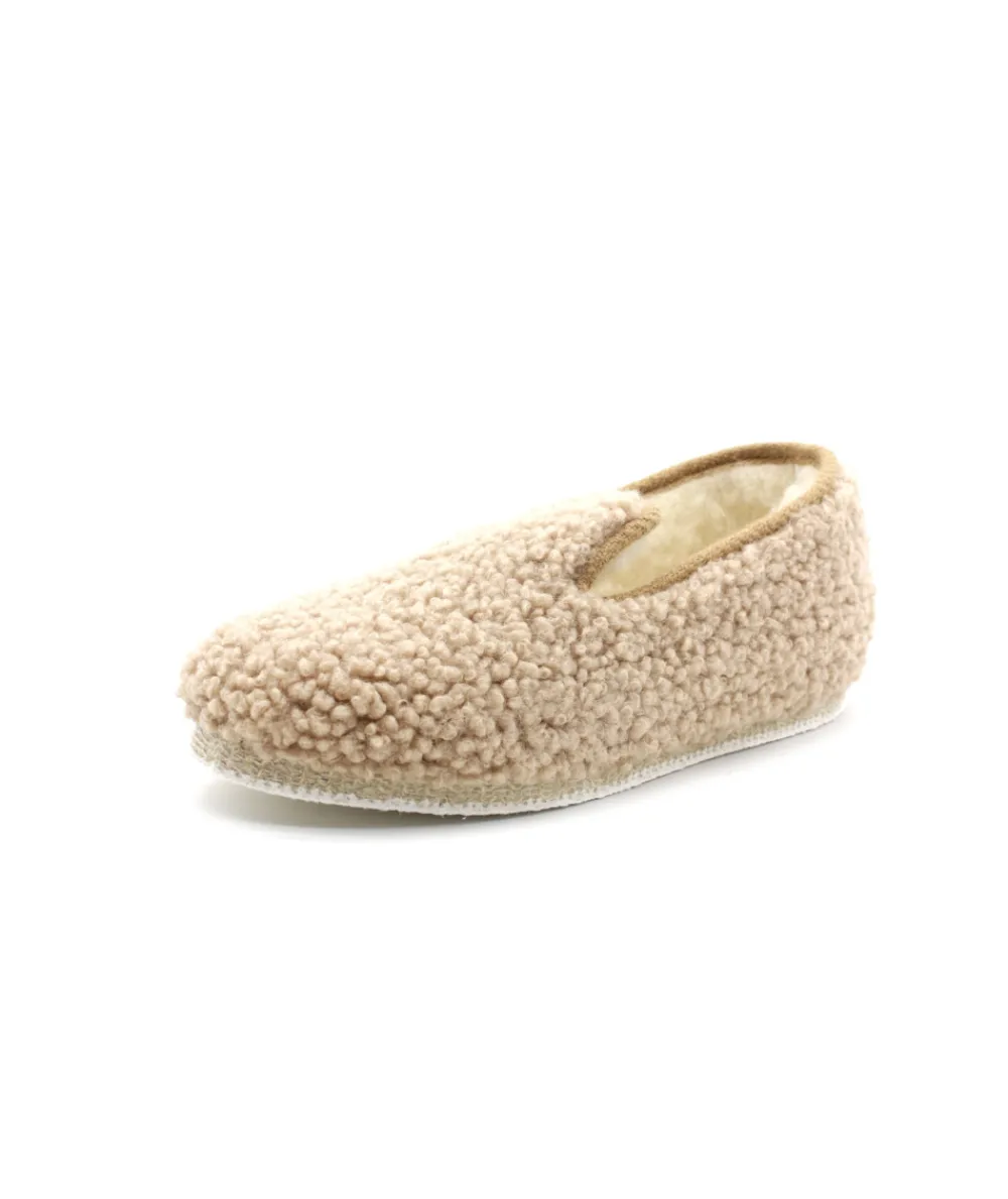 Chaussons | L'Empreinte Chaussures CHAUSSE MOUTON LAINEY beige