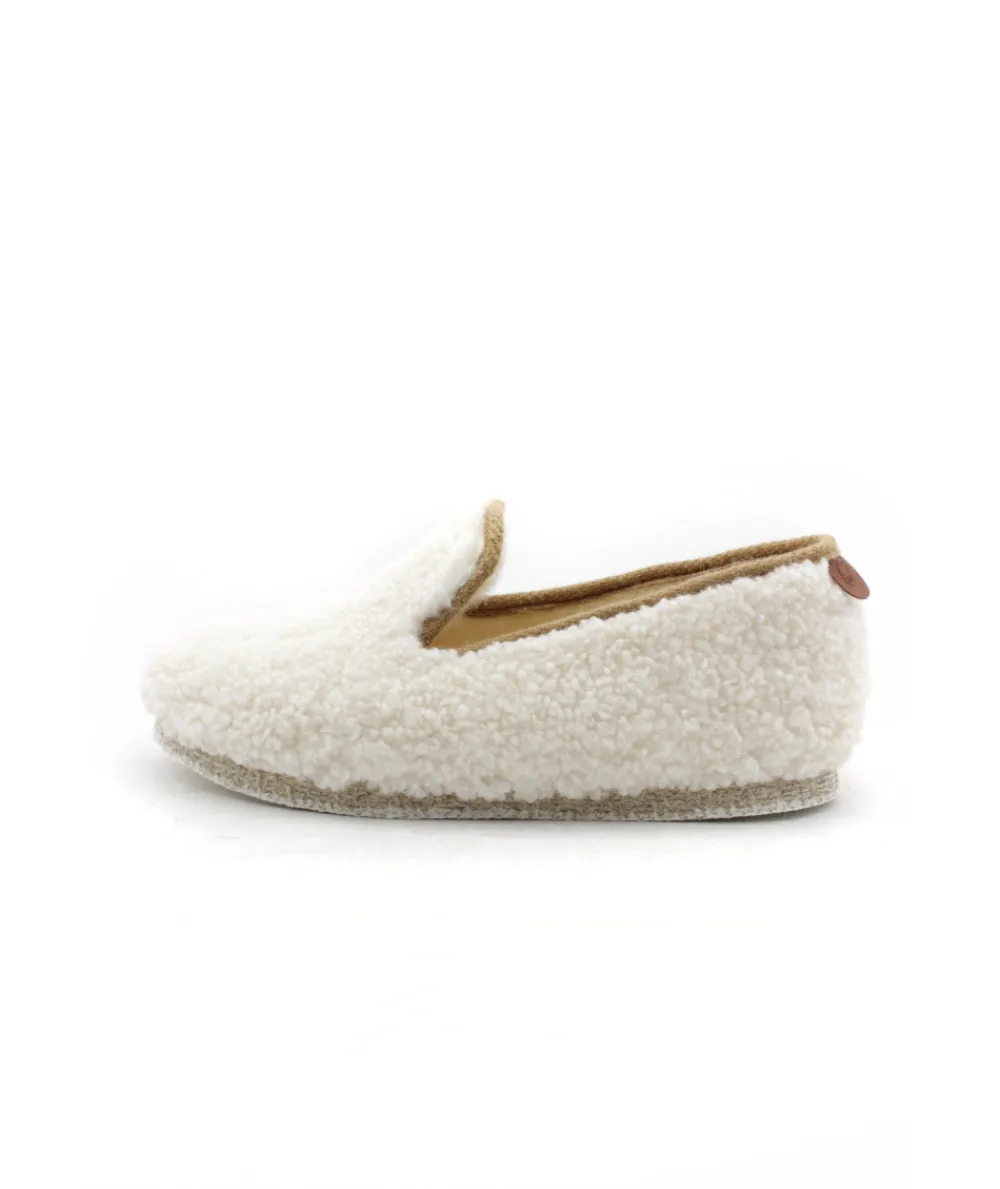 Chaussons | L'Empreinte Chaussures CHAUSSE MOUTON LAINEY blanc