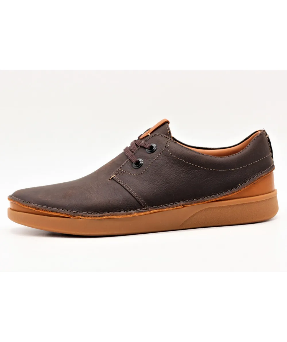 Chaussures À Lacets | L'Empreinte Chaussures CLARKS OAKLAND marron