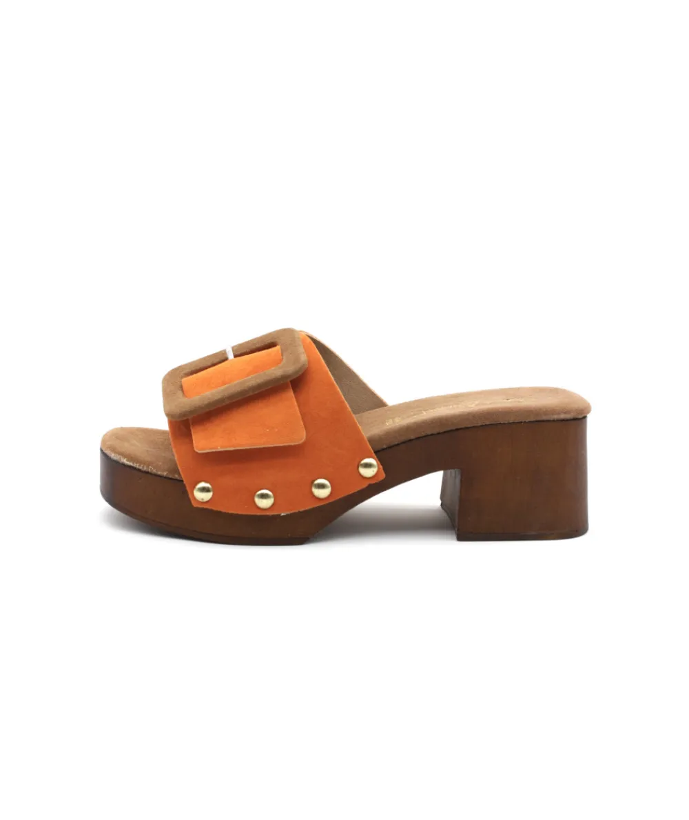 Mules | L'Empreinte Chaussures COCO & ABRICOT CARAMANY V2811A orange