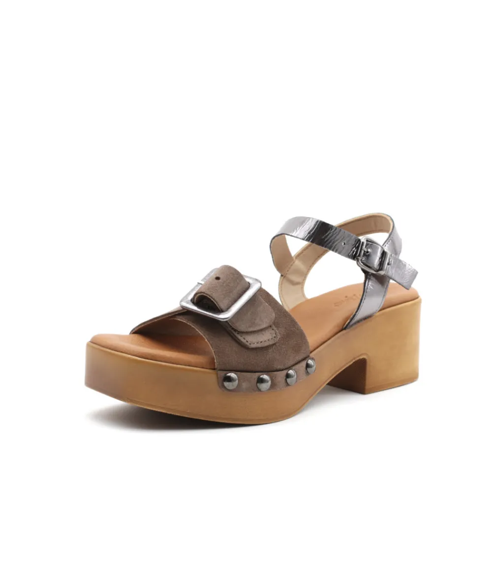 Sandales Et Nu-Pieds | L'Empreinte Chaussures COCO & ABRICOT COLOGNE V2770A taupe