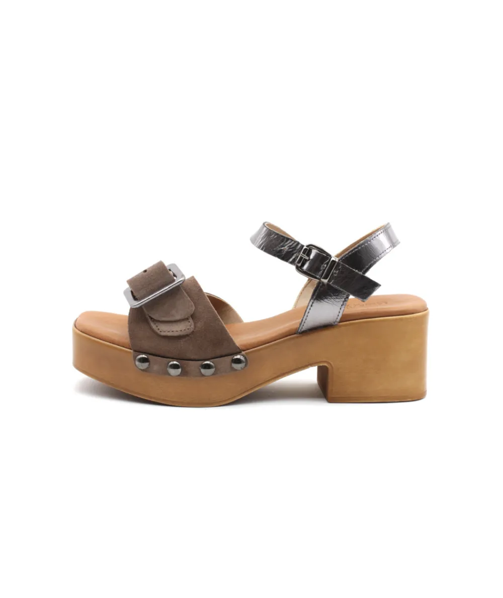 Sandales Et Nu-Pieds | L'Empreinte Chaussures COCO & ABRICOT COLOGNE V2770A taupe