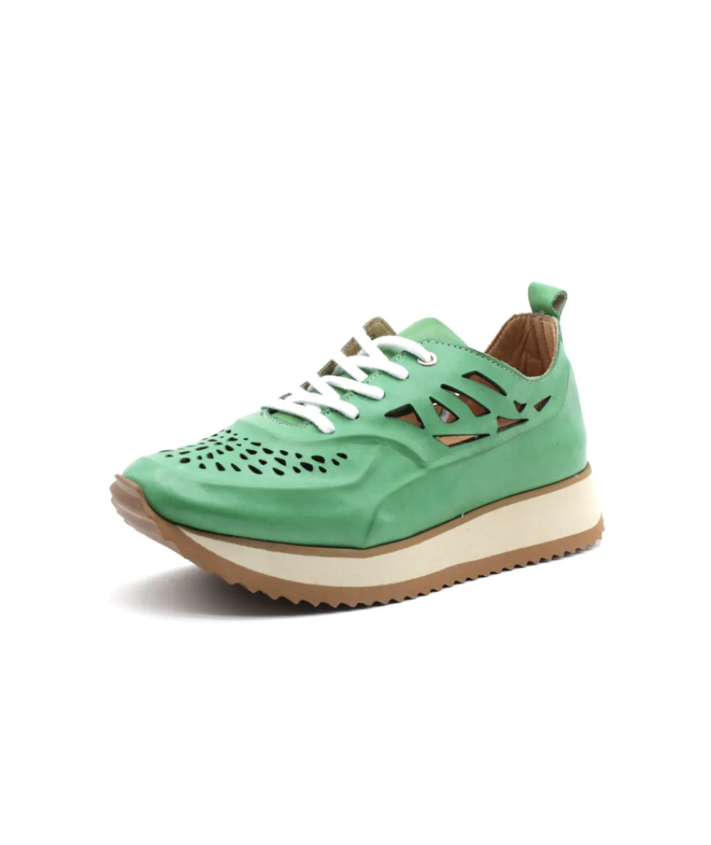 Baskets | L'Empreinte Chaussures COCO & ABRICOT ESBLY V2807C vert