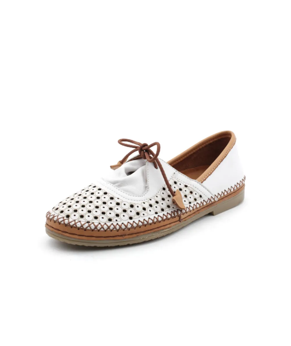 Ballerines | L'Empreinte Chaussures COCO & ABRICOT MERACQ V2339A blanc