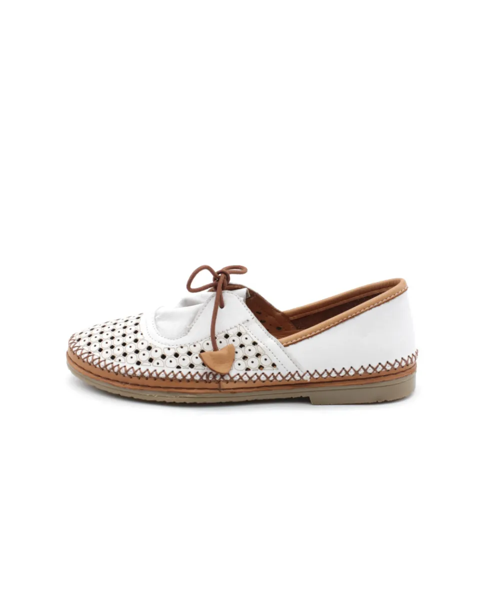 Ballerines | L'Empreinte Chaussures COCO & ABRICOT MERACQ V2339A blanc