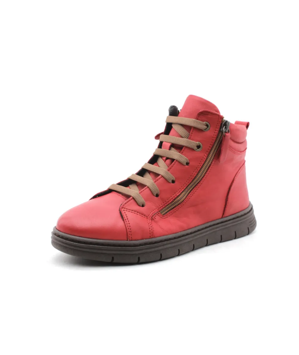 Bottines | Baskets | L'Empreinte Chaussures COCO & ABRICOT MERCADIER V2571B rouge