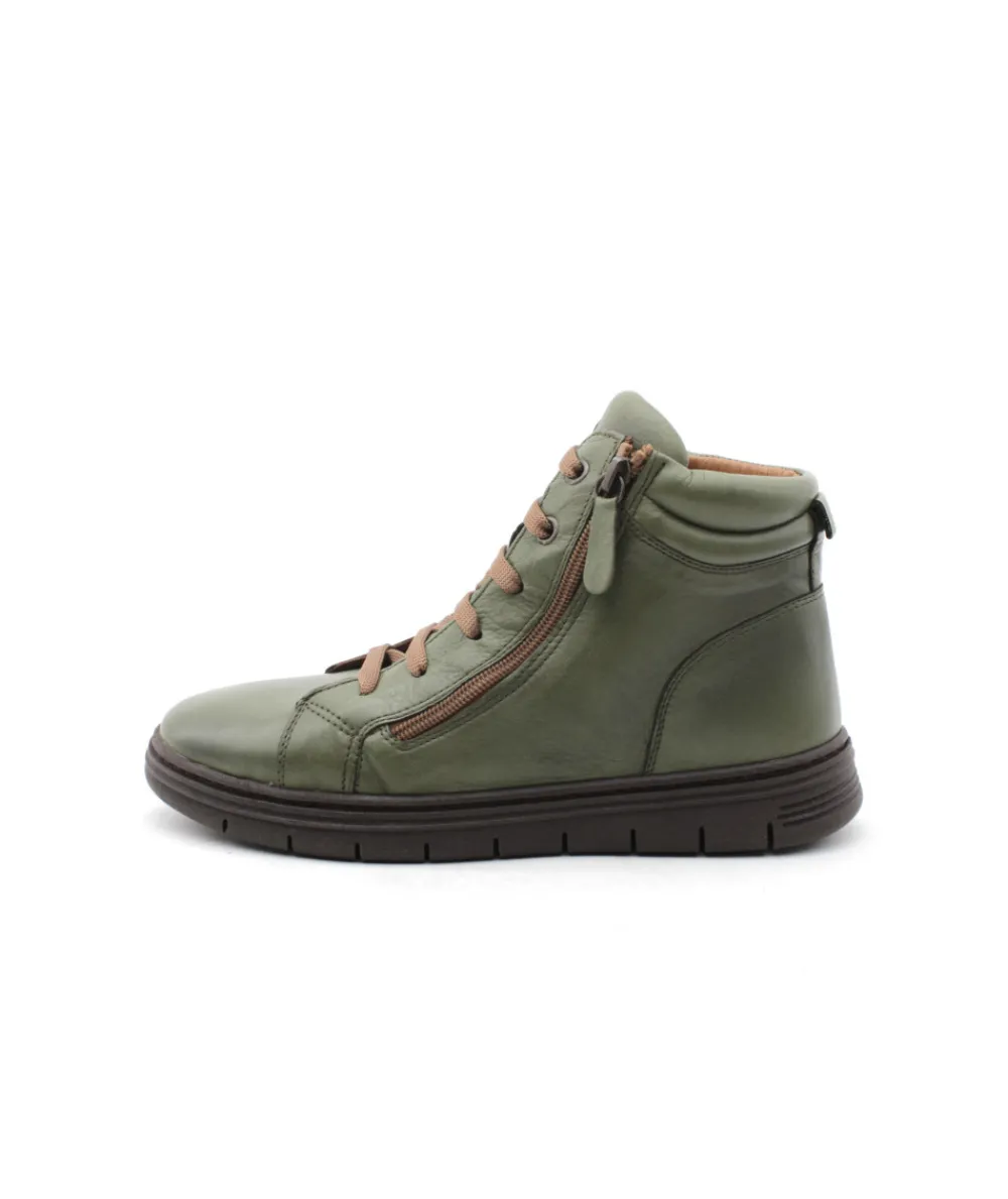 Bottines | Baskets | L'Empreinte Chaussures COCO & ABRICOT MERCADIER V2571B vert