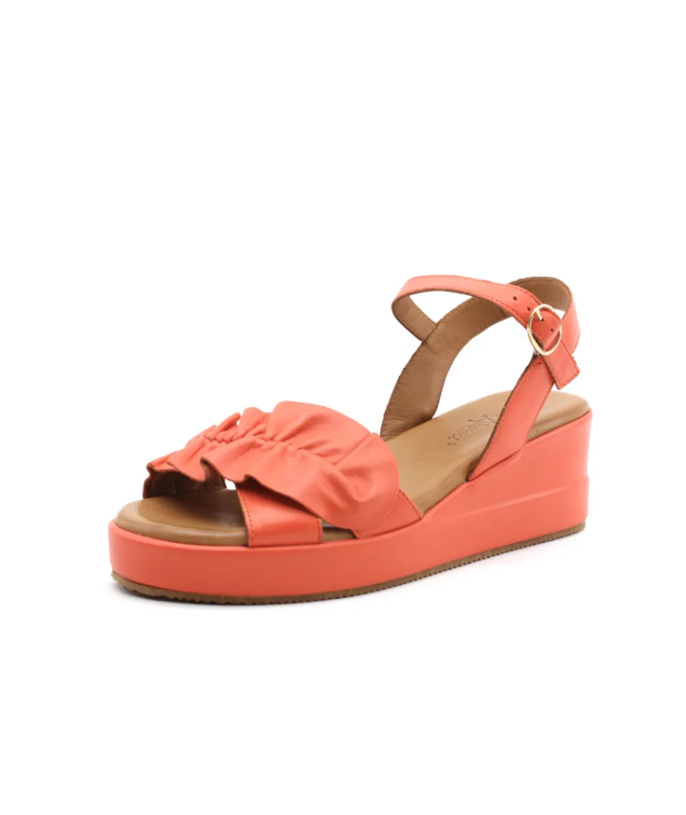 Sandales Et Nu-Pieds | L'Empreinte Chaussures COCO & ABRICOT MERIGON V2711B corail