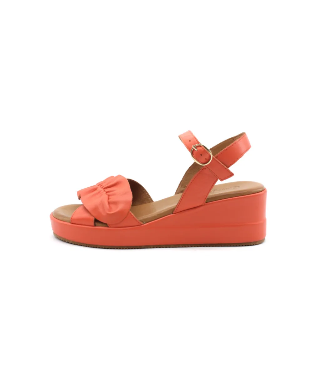 Sandales Et Nu-Pieds | L'Empreinte Chaussures COCO & ABRICOT MERIGON V2711B corail