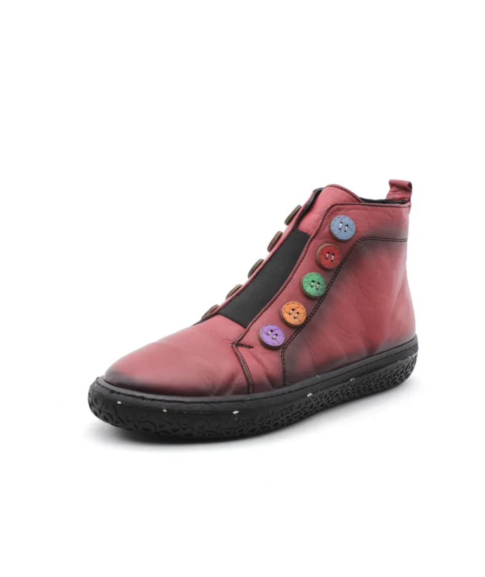 Bottines | L'Empreinte Chaussures COCO & ABRICOT MEZIRE V2619B bordeaux