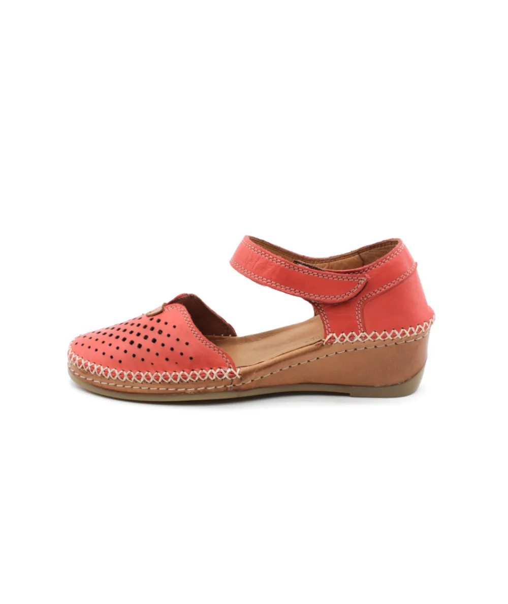 Ballerines | L'Empreinte Chaussures COCO & ABRICOT MIONNAY V2405A Carmin