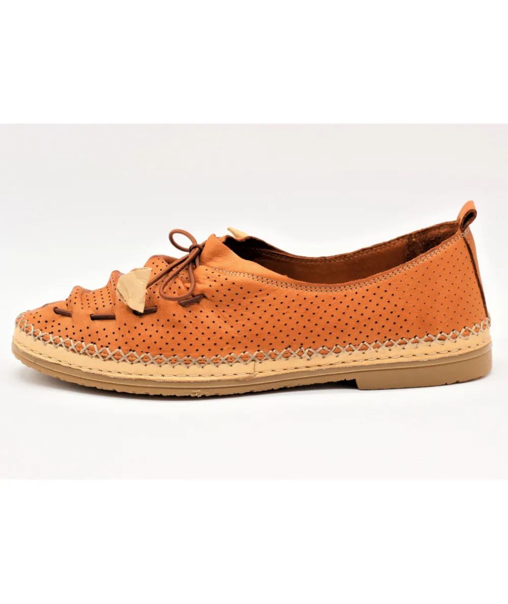 Mocassins | L'Empreinte Chaussures COCO & ABRICOT SABELINE V1209a cognac