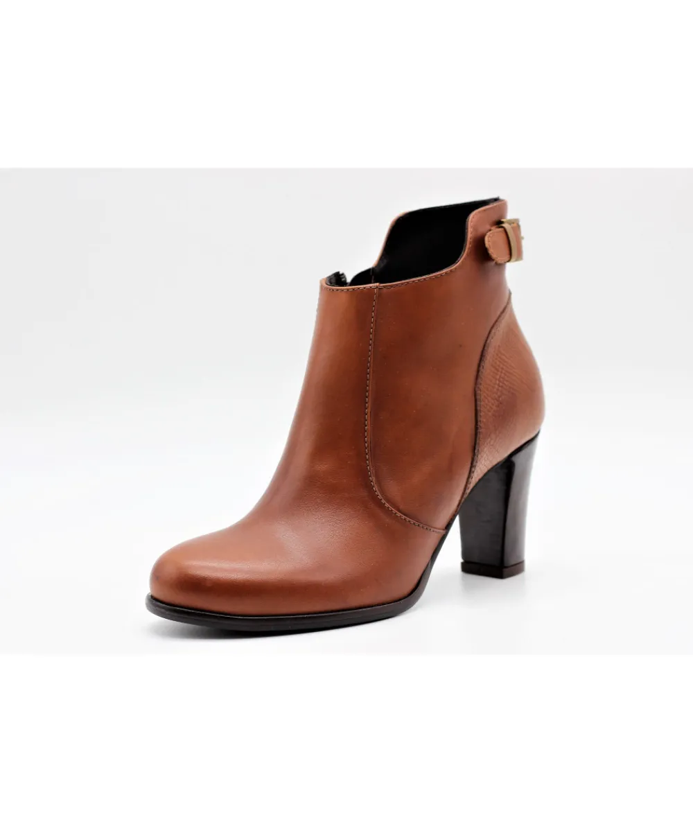 Bottines | L'Empreinte Chaussures DENOUEE 4008 cognac