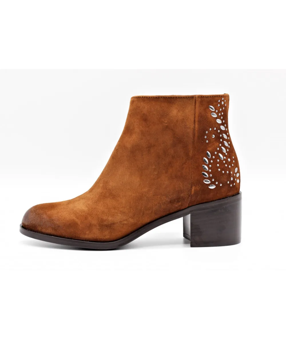 Bottines | L'Empreinte Chaussures DENOUEE 6644 cognac