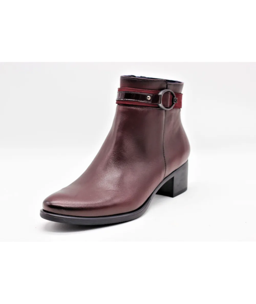 Bottines | L'Empreinte Chaussures DORKING 7952 ALEGRIA bordeaux