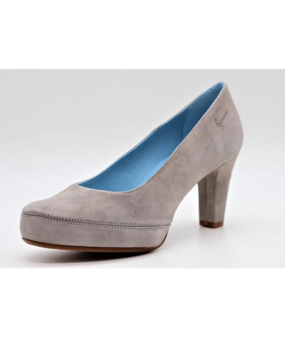 Escarpins | L'Empreinte Chaussures DORKING 5794 BLESA VELOURS gris