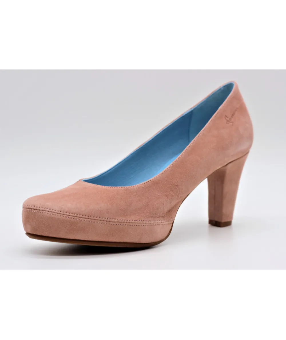 Escarpins | L'Empreinte Chaussures DORKING 5794 BLESA VELOURS nude