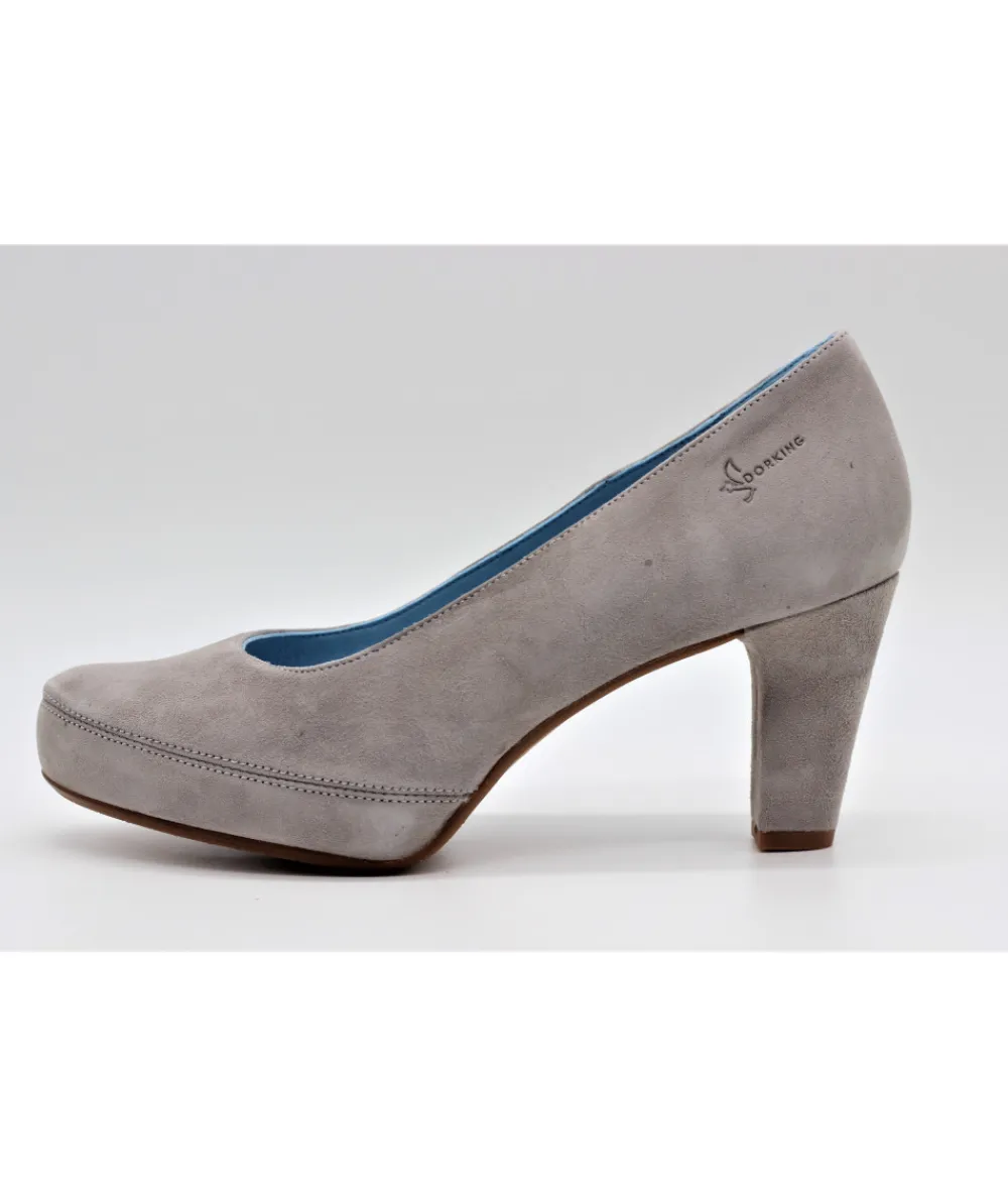 Escarpins | L'Empreinte Chaussures DORKING 5794 BLESA VELOURS gris