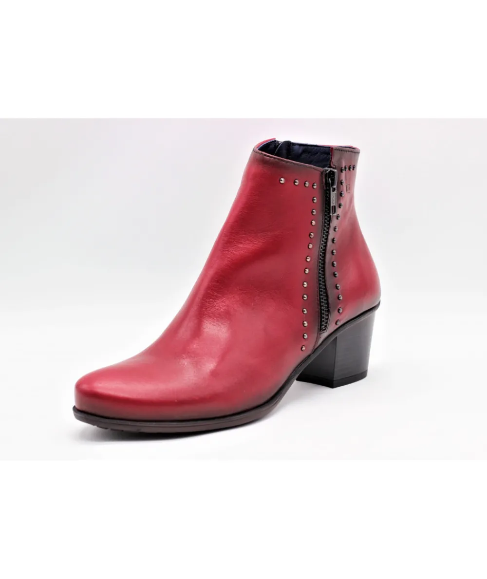 Bottines | L'Empreinte Chaussures DORKING 7921 BRISDA rouge