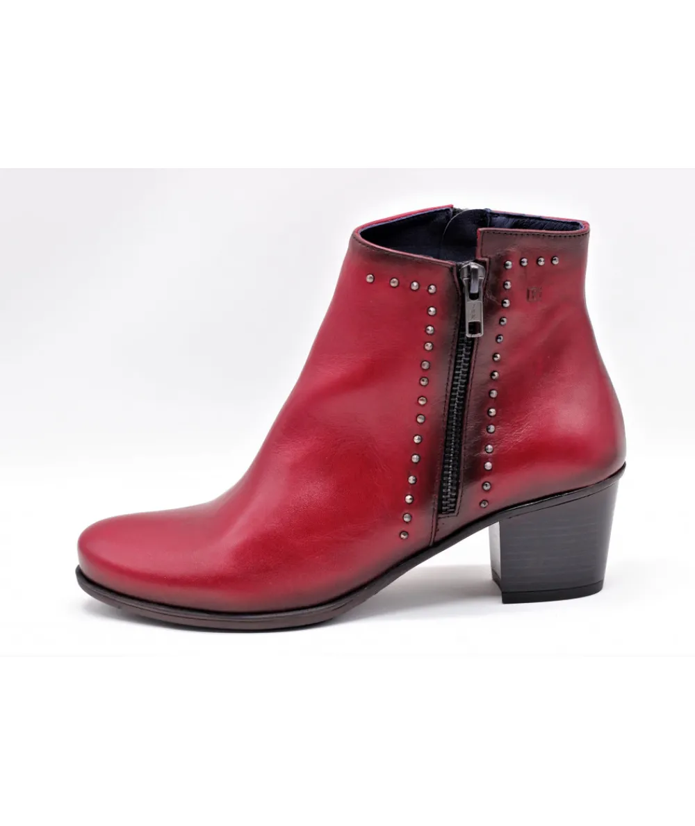 Bottines | L'Empreinte Chaussures DORKING 7921 BRISDA rouge