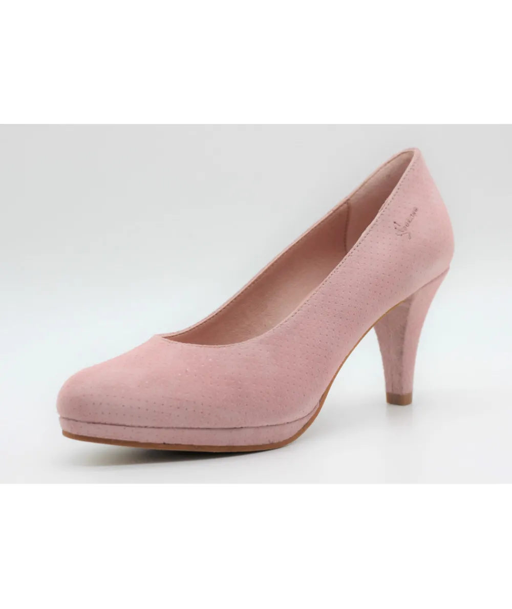 Escarpins | L'Empreinte Chaussures DORKING 7118 ESCARPIN AZAHARA VELOURS rose