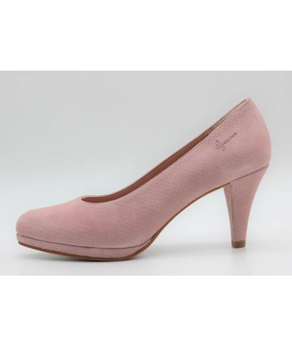 Escarpins | L'Empreinte Chaussures DORKING 7118 ESCARPIN AZAHARA VELOURS rose