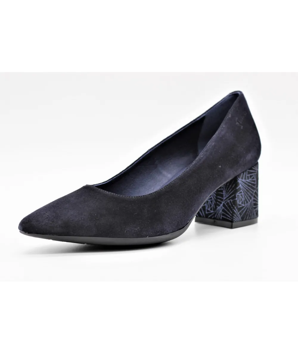 Escarpins | L'Empreinte Chaussures DORKING 7720 SOFI VELOURS bleu