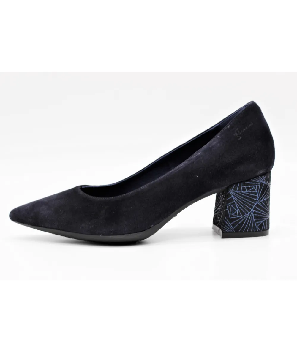 Escarpins | L'Empreinte Chaussures DORKING 7720 SOFI VELOURS bleu