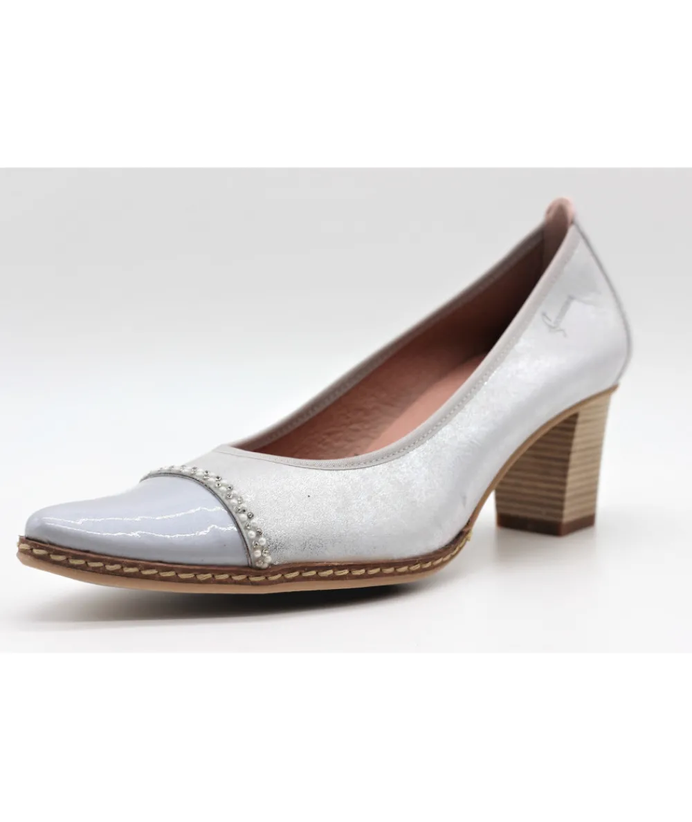 Escarpins | L'Empreinte Chaussures DORKING ABRIL 7392 argent