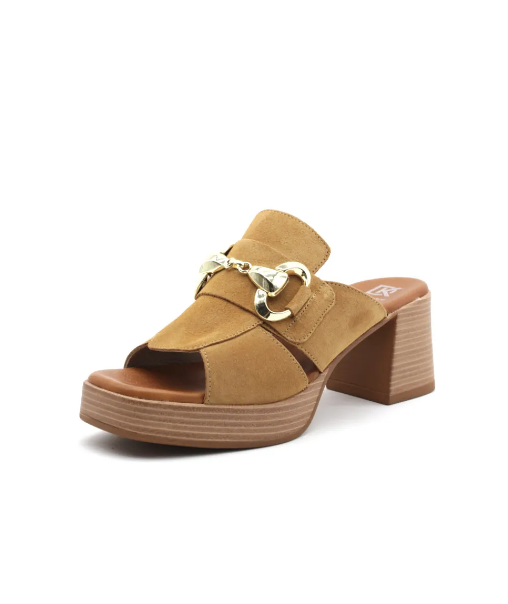 Mules | L'Empreinte Chaussures DORKING D9284 DIAMOND camel