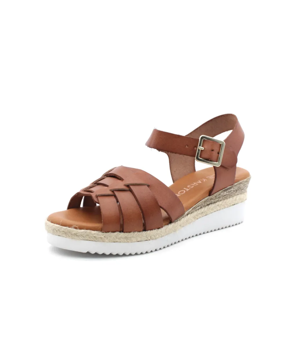 Sandales Et Nu-Pieds | L'Empreinte Chaussures EMILIE KARSTON NAELLE camel