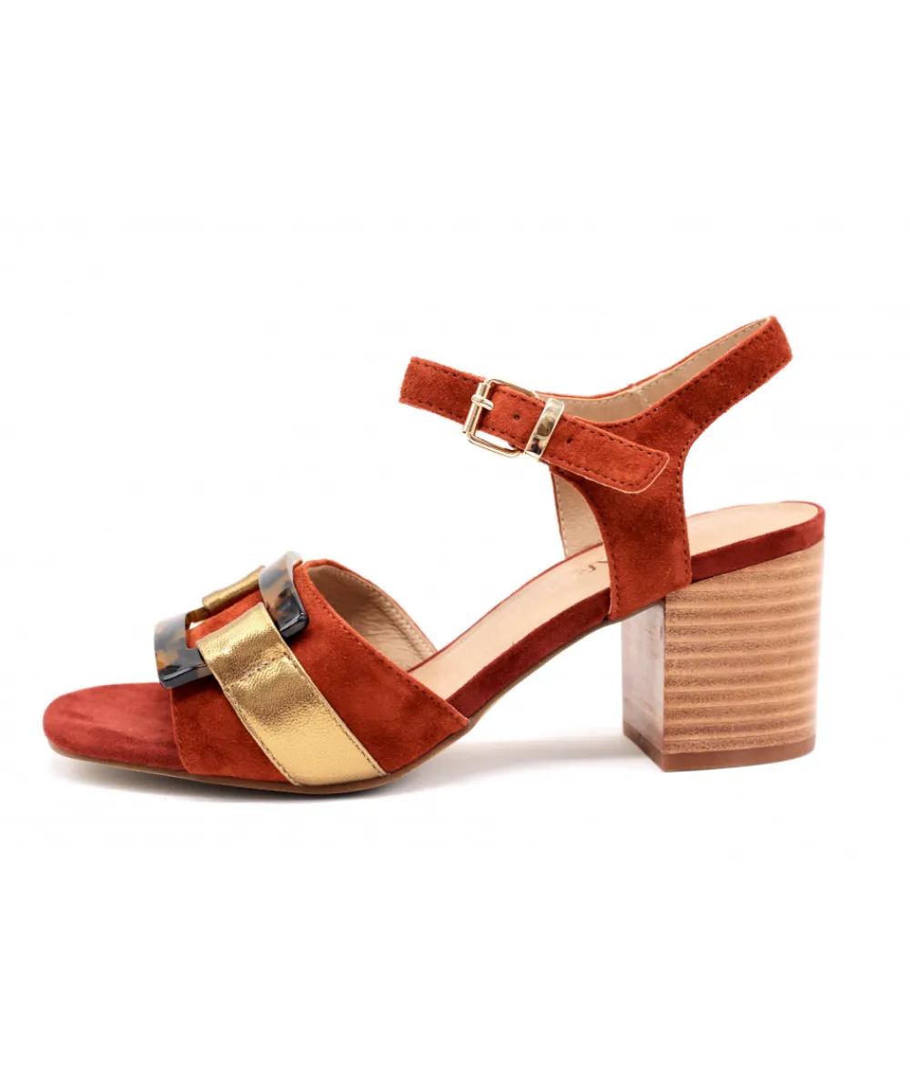 Sandales Et Nu-Pieds | L'Empreinte Chaussures EMILIE KARSTON PONYOS brique