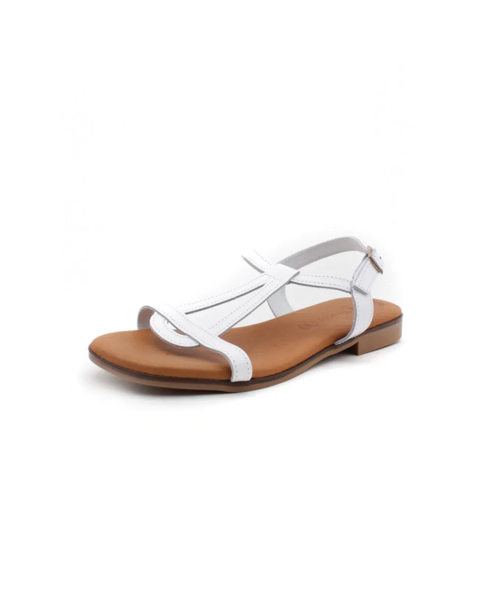 Sandales Et Nu-Pieds | L'Empreinte Chaussures EVA FRUTOS 3011 blanc