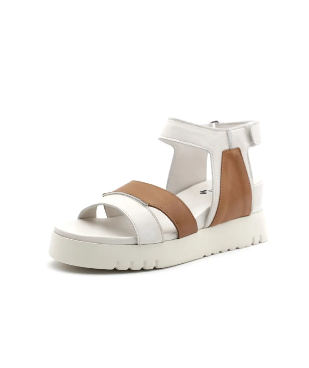 Sandales Et Nu-Pieds | L'Empreinte Chaussures FELMINI D837 CALF Cam/blanc