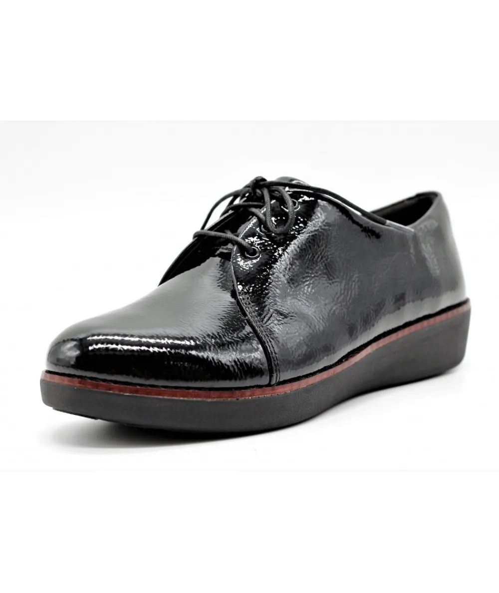 Derbies | L'Empreinte Chaussures FITFLOP DERBY CRINKLE noir