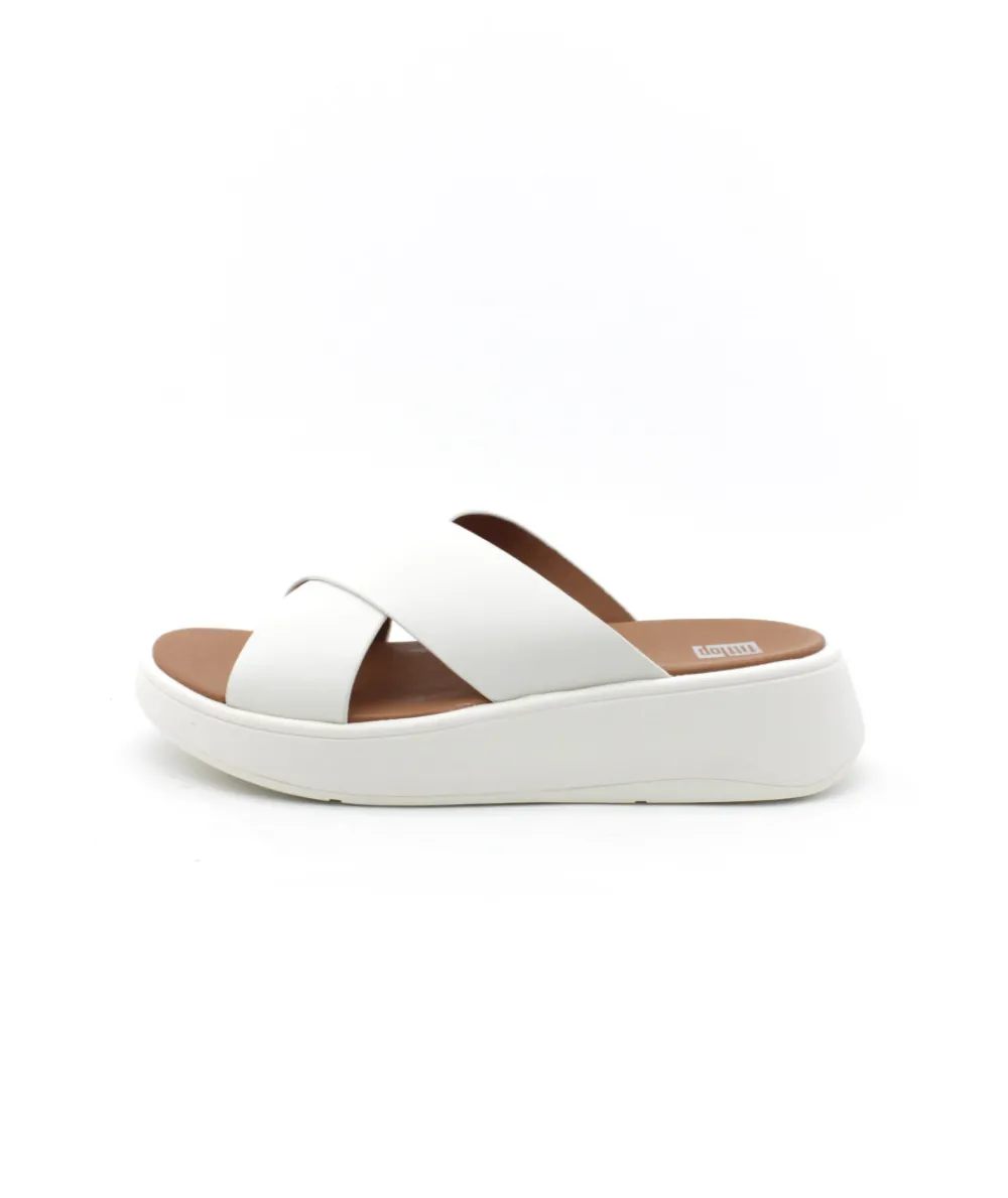 Mules | L'Empreinte Chaussures FITFLOP F-MODE LEATHER CREME