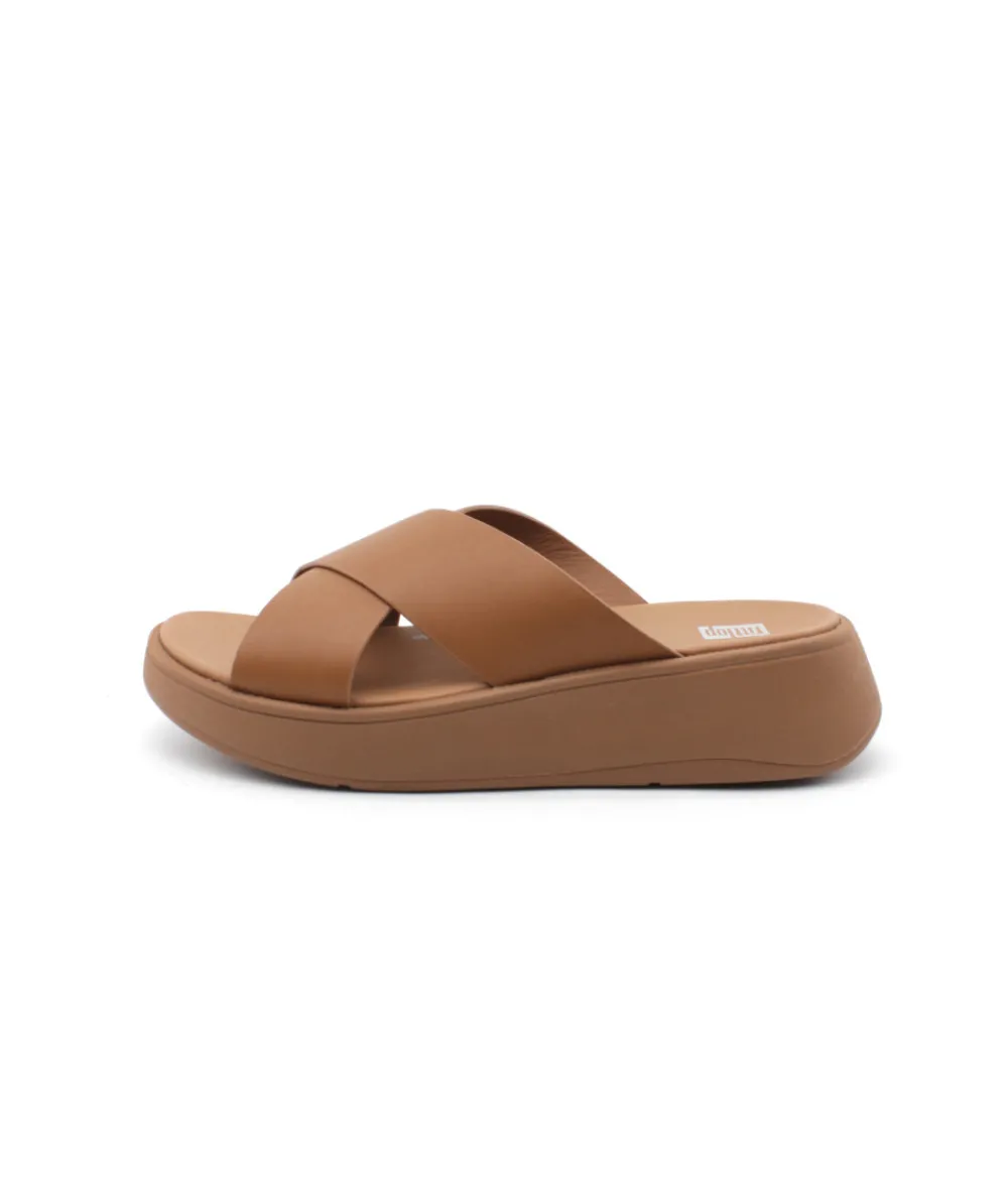 Mules | L'Empreinte Chaussures FITFLOP F-MODE LEATHER tan