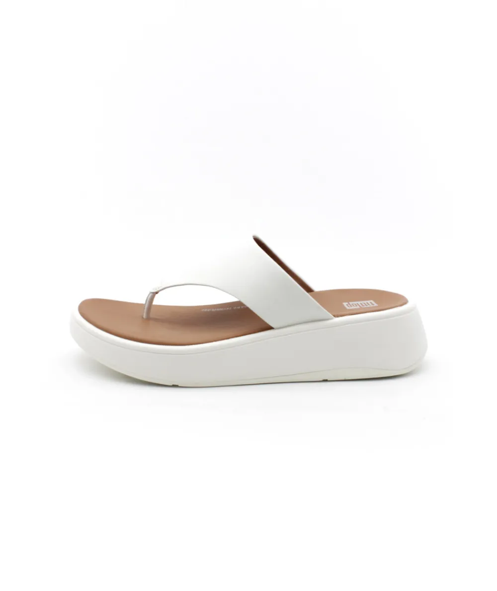 Mules | L'Empreinte Chaussures FITFLOP F-MODE TOE POST CREME