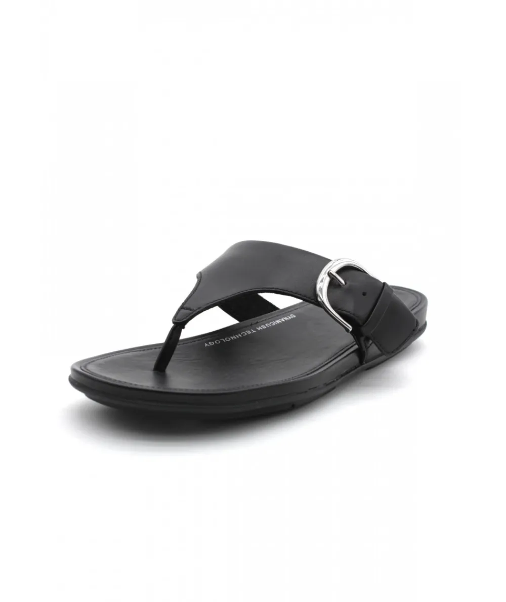 Mules | L'Empreinte Chaussures FITFLOP GRACIE TOE POST noir