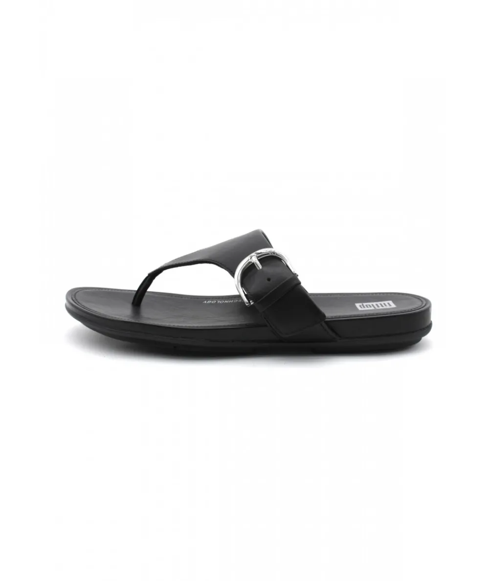 Mules | L'Empreinte Chaussures FITFLOP GRACIE TOE POST noir