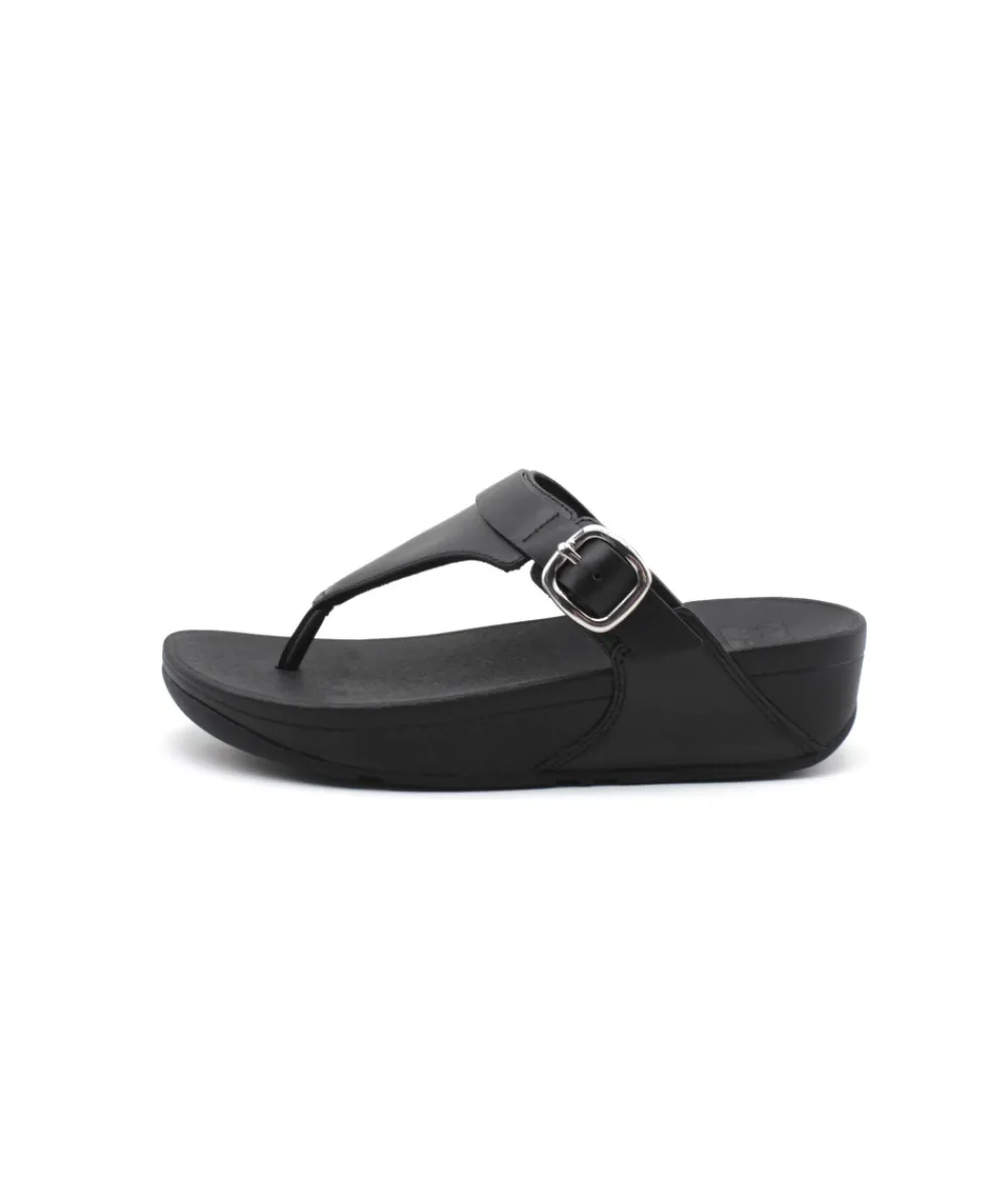 Mules | Sandales Et Nu-Pieds | L'Empreinte Chaussures FITFLOP LULU ADJUSTABLE LEATHER noir