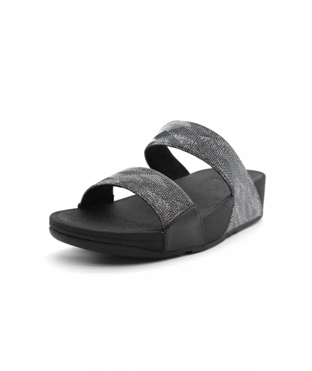 Mules | L'Empreinte Chaussures FITFLOP LULU GLITZ SLIDES noir