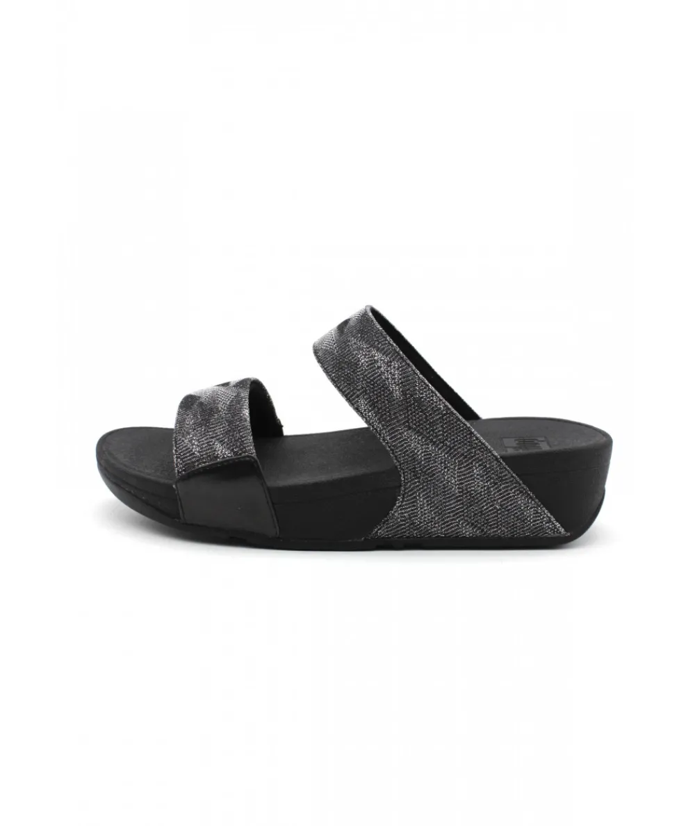 Mules | L'Empreinte Chaussures FITFLOP LULU GLITZ SLIDES noir