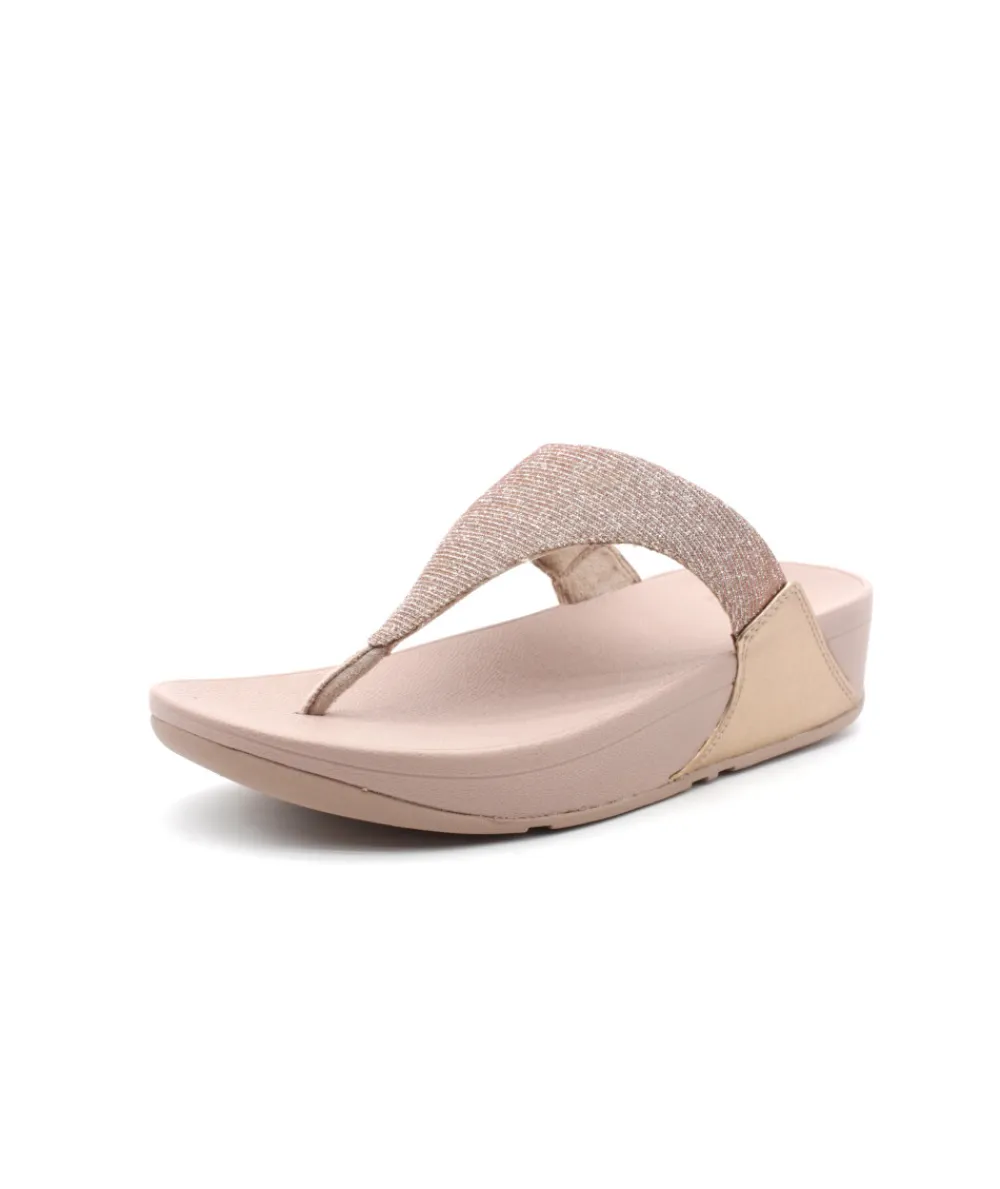 Mules | L'Empreinte Chaussures FITFLOP LULU SHIMMERLUX ROSE GOLD