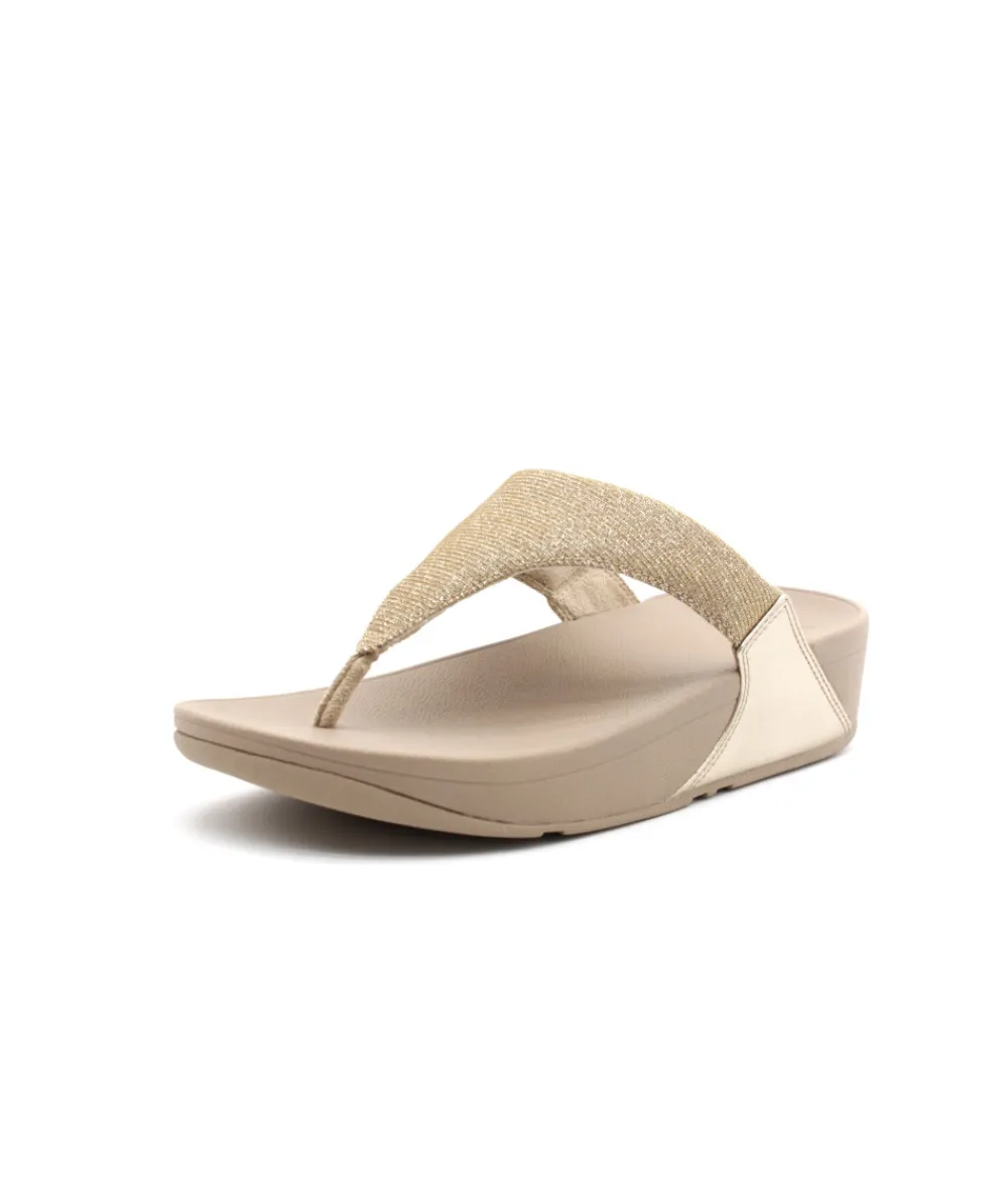 Mules | L'Empreinte Chaussures FITFLOP LULU SHIMMERLUX beige